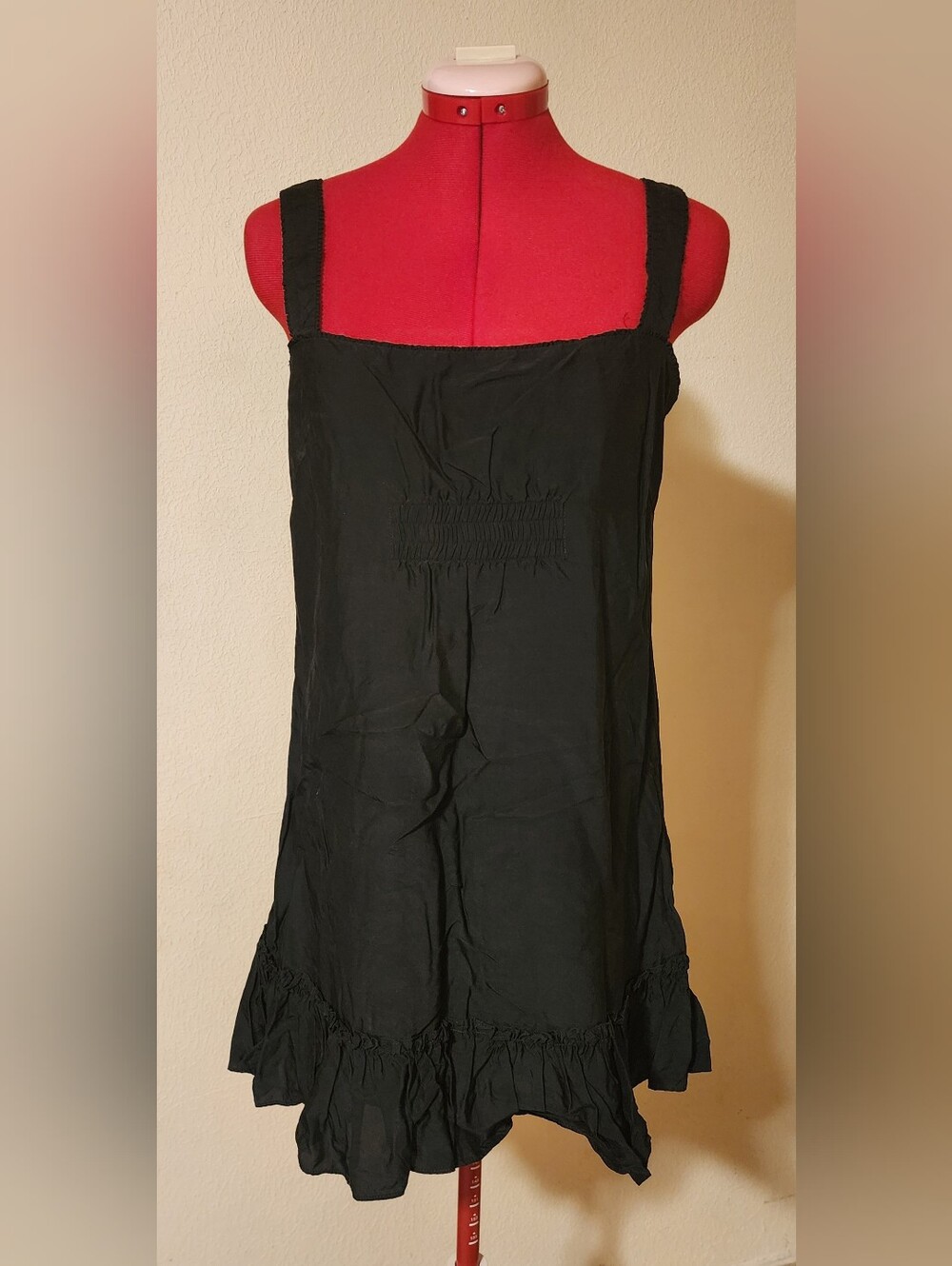 Twenty8Twelve by S. Miller Silk Blend "Tawny" Black Mini Dress - Size 8